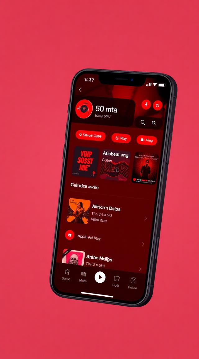 Nuvia app screen 1